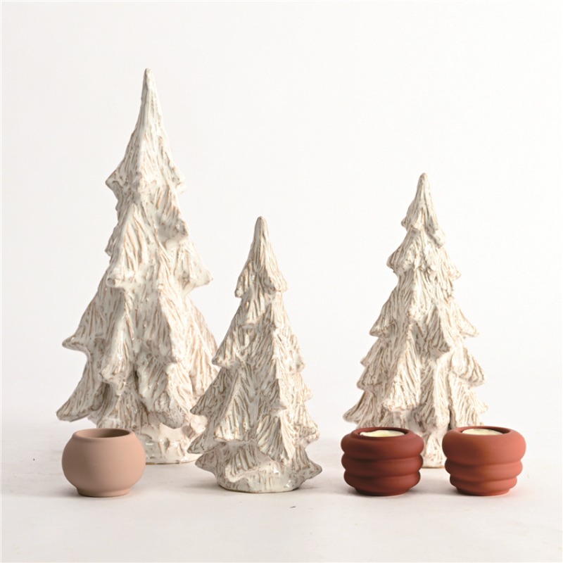 Interior Design Scandinavian - Tatil Sırları Süslemeleri Noel Ağacı Seramik