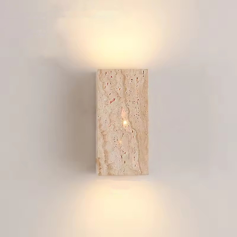 Interior Design Japandi - Küboid Taş LED Duvar Lambası 3000