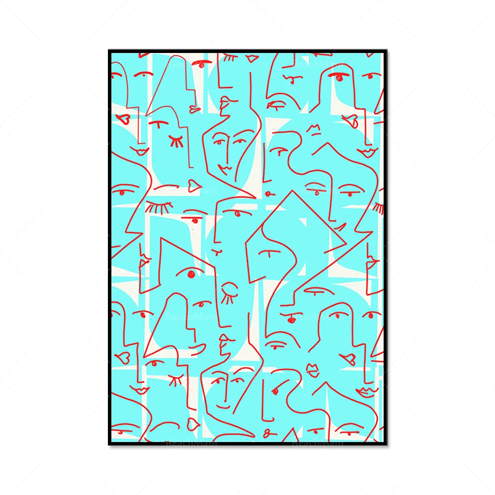 Portre Grafik Kroki Art Deco P - Interior Design Scandinavian incelemesi ve fiyatı