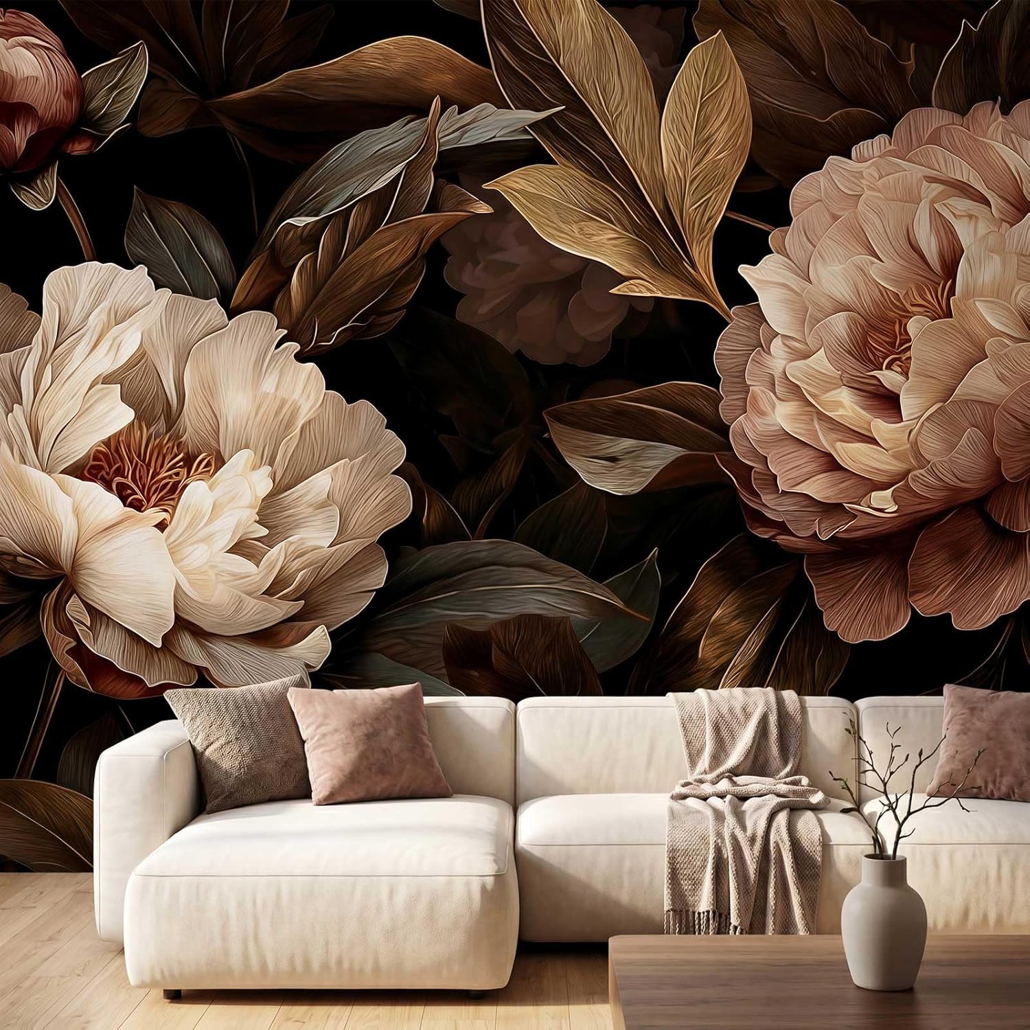 Zarif Şakayık Çiçek Goblen Duv - Interior Design Modern incelemesi ve fiyatı