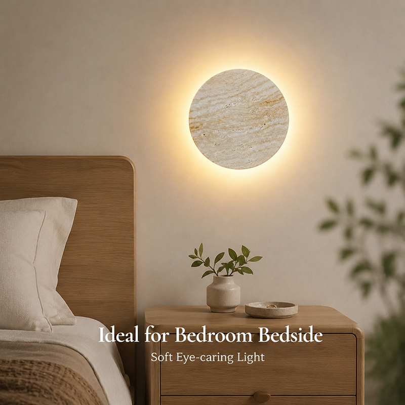 8W 15cm Wabi Sabi Doğal Traver - Interior Design Japandi incelemesi ve fiyatı