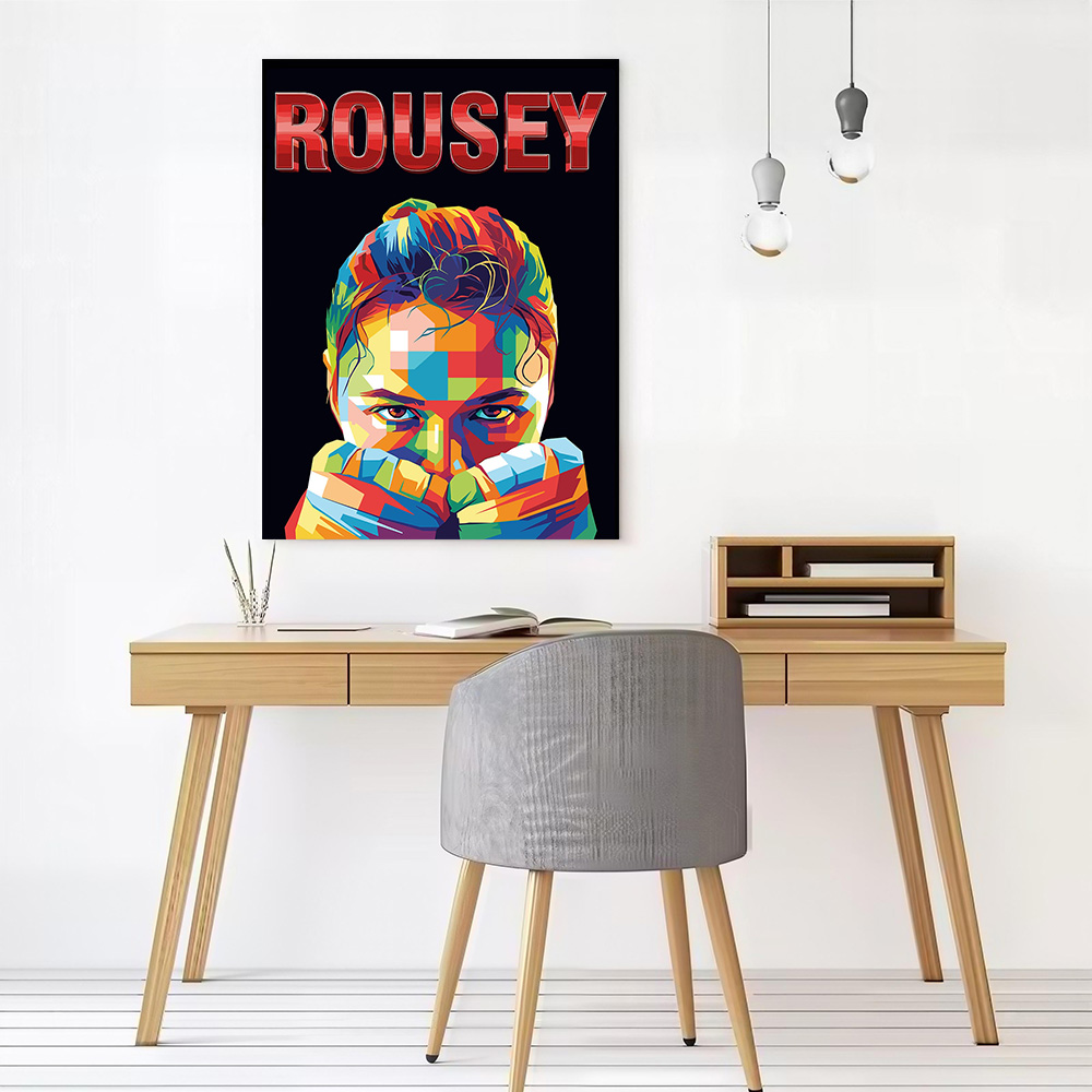 Rousey: Ronda Rousey Pop Art P - Interior Design Modern incelemesi ve fiyatı