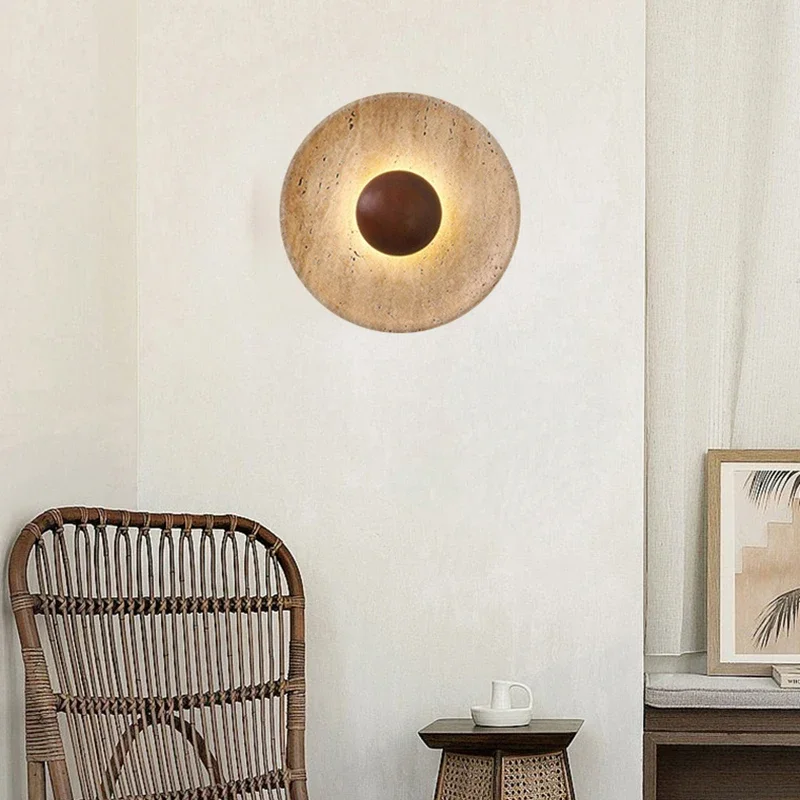 Modern Doğal Taş Duvar Lambası - Interior Design Japandi incelemesi ve fiyatı
