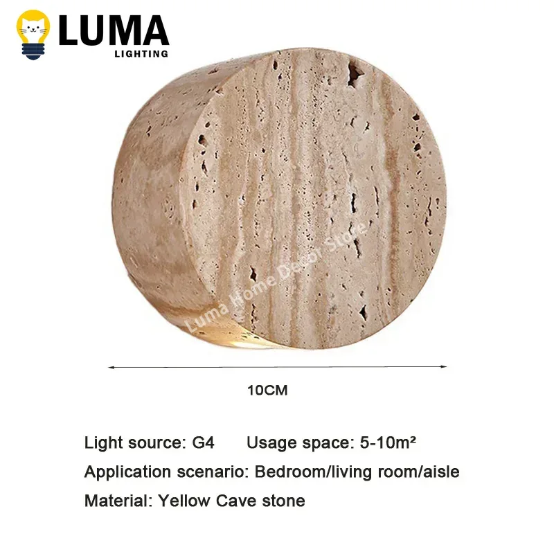 Luma Wabi-Sabi Sarı Traverten  - Interior Design Japandi incelemesi ve fiyatı