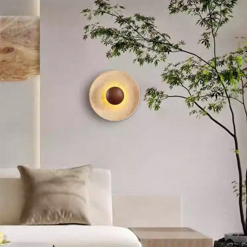 Modern Doğal Taş Duvar Lambası - Interior Design Japandi incelemesi ve fiyatı