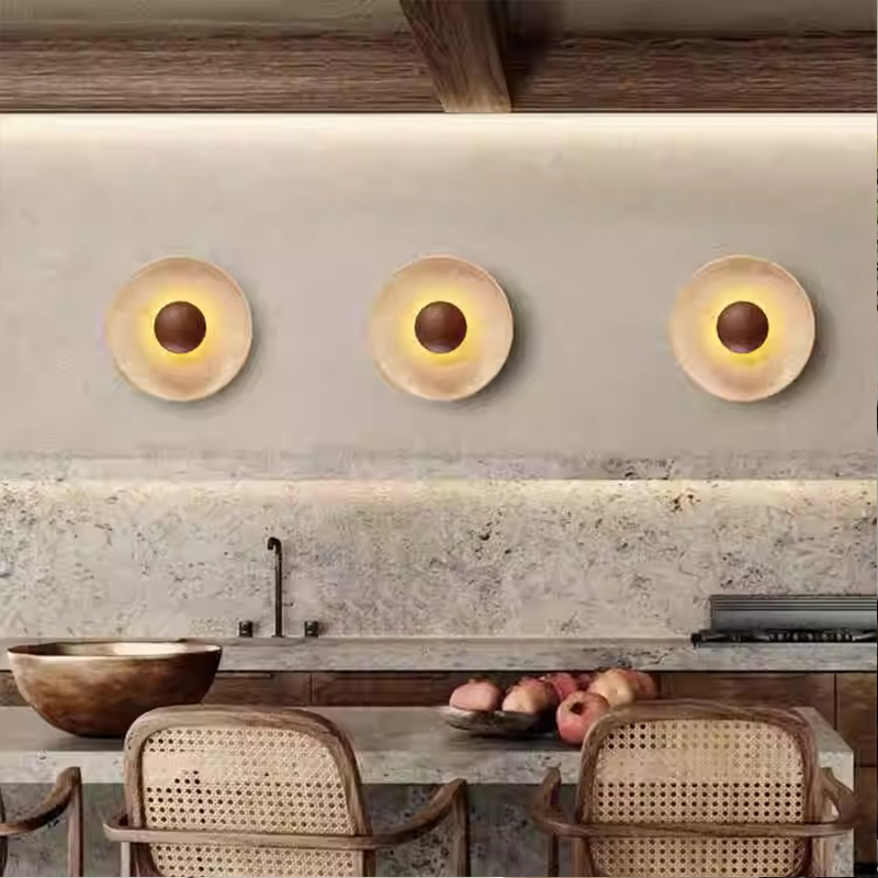 Modern Doğal Taş Duvar Lambası - Interior Design Japandi incelemesi ve fiyatı