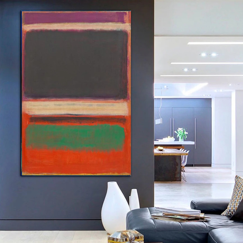 Duvar Dekoru, Mark Rothko Post - Interior Design Modern incelemesi ve fiyatı
