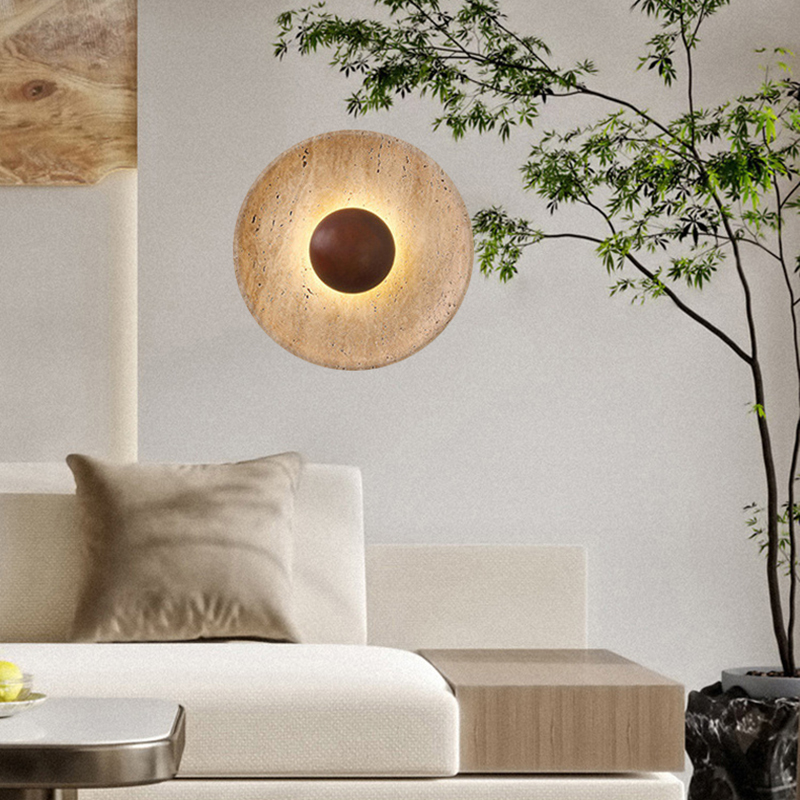 Modern Doğal Taş Duvar Lambası - Interior Design Japandi incelemesi ve fiyatı